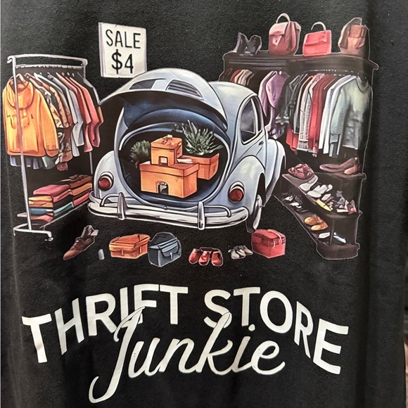 Source Unknown Black Graphic Tee - Picture 3 of 5